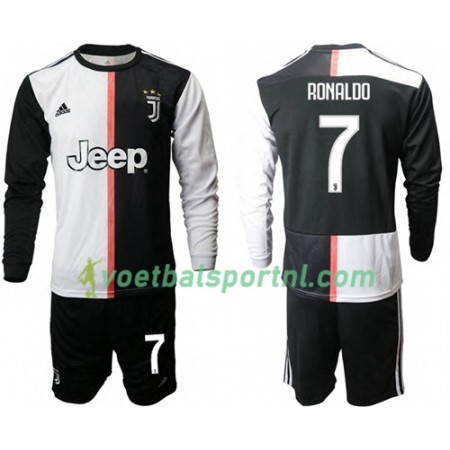 Juventus Ronaldo 7 Kind Thuis Tenue 2019-20 L/S